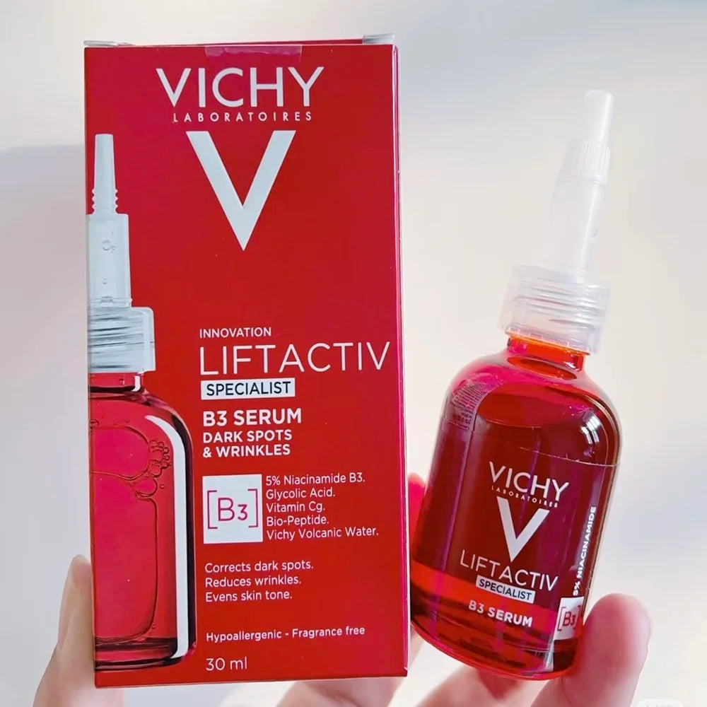 VICHY 16 % VC Rejuvenating/HA Feuchtigkeitsspendendes Hyaluronsäure-Serum Salicylsäure Gesichtsreparaturcreme Reparatur Hautbarriere Hautpflege