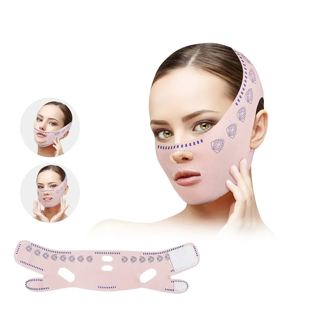 Gesicht Abnehmen Verband Frauen Face Lifting V Linie Shaper Kinn Wange Lift Up Gürtel Anti Falten Strap Gesichts Schönheit Hautpflege Werkzeuge