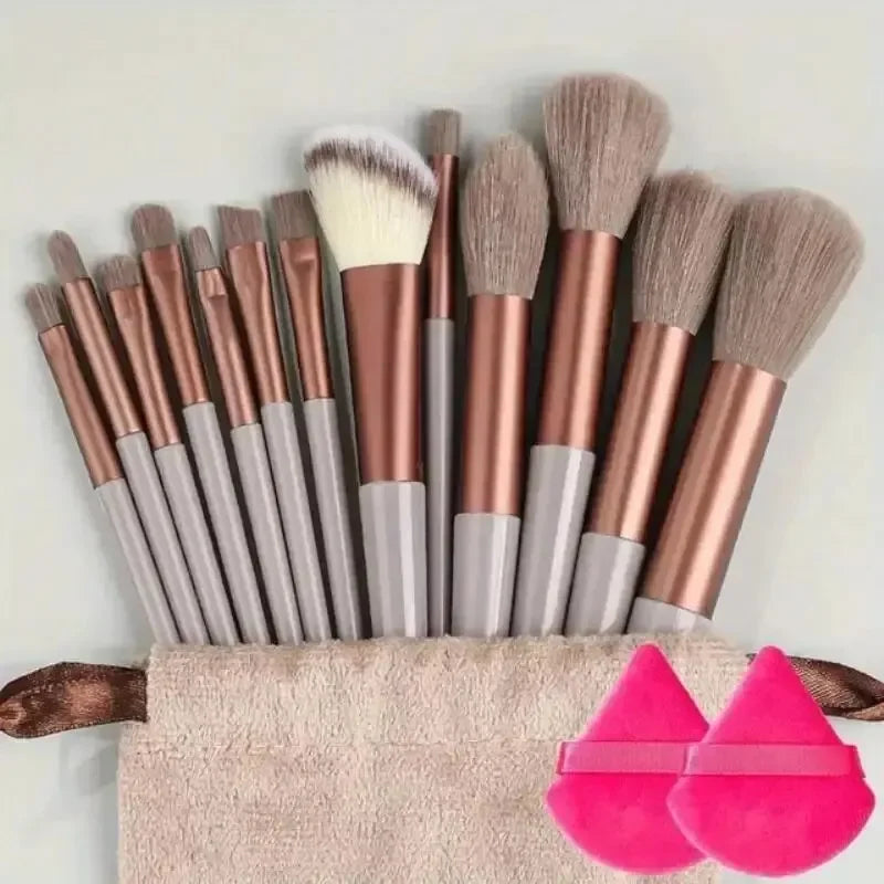 Make-up-Pinsel-Set, weich, flauschig, professionell, für Kosmetik, Foundation, Puder, Lidschatten, Kabuki, Blending, Make-up-Pinsel, Beauty-Tool, Make-up