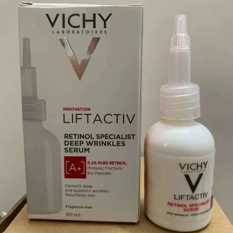 VICHY 16 % VC Rejuvenating/HA Feuchtigkeitsspendendes Hyaluronsäure-Serum Salicylsäure Gesichtsreparaturcreme Reparatur Hautbarriere Hautpflege