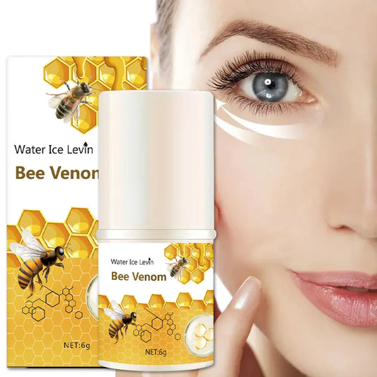 Bienengift Augencreme Stick Augenringe Entfernen Sie Tränensäcke unter den Augen Hyaluronsäure Feuchtigkeitsserum gegen Schwellungen Augenpflege